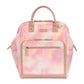 Water-Resistant Clinical Backpack - NB003 - Sorbet Print