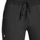 Women's Fitted Five-Pocket Jogger Pant - SJ202 - Black