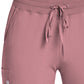 Women's Fitted Five-Pocket Jogger Pant - SJ202 - Dusty Rose