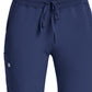 Women's Fitted Five-Pocket Jogger Pant - SJ202 - Navy