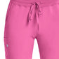 Women's Fitted Five-Pocket Jogger Pant - SJ202 - Pink Pop