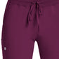 Women's Fitted Five-Pocket Jogger Pant - SJ202 - Wine
