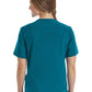 Unisex Three-Pocket V-Neck Top - SJ503 - Caribbean