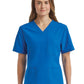 Unisex Three-Pocket V-Neck Top - SJ503 - Royal Blue