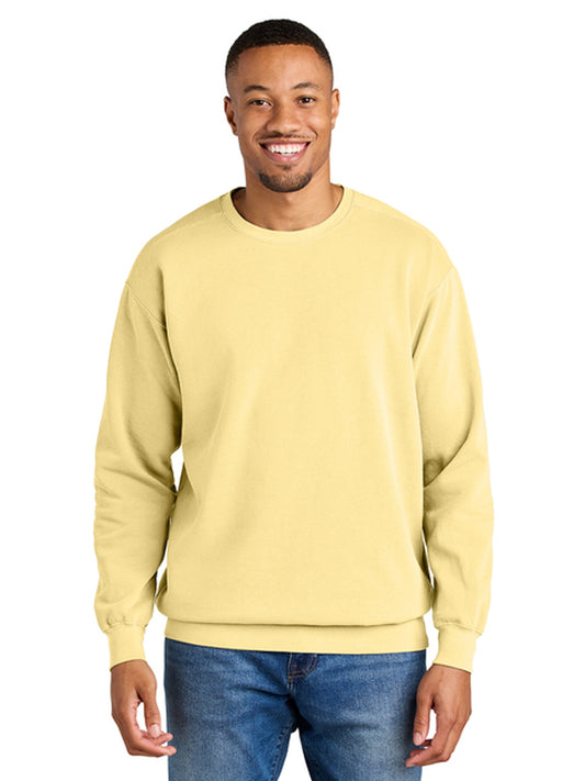 Men's Pocketless Crewneck Sweatshirt - 1566 - Butter