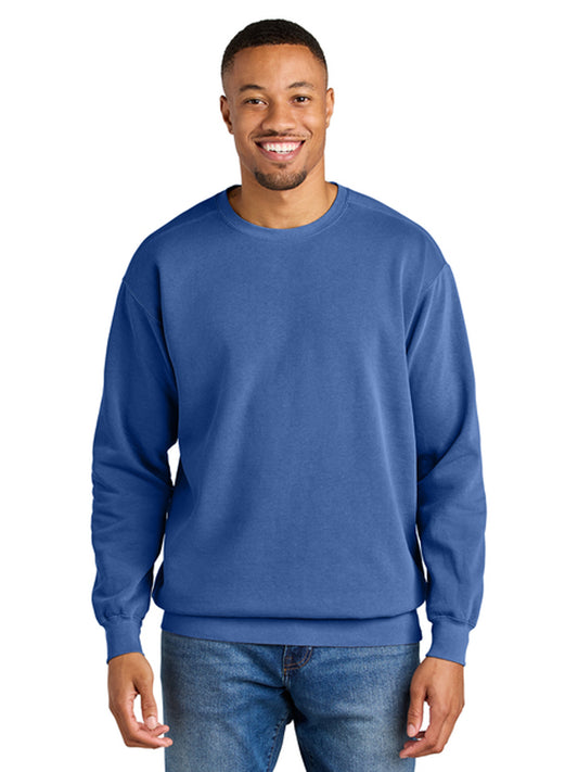 Men's Pocketless Crewneck Sweatshirt - 1566 - Flo Blue