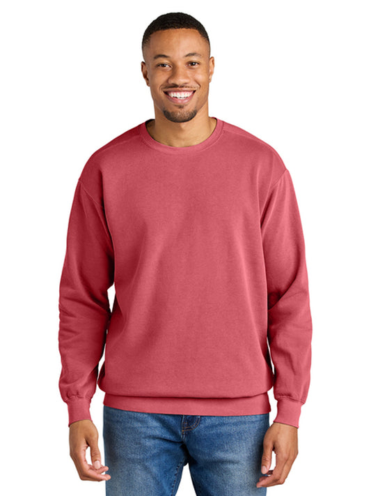 Men's Pocketless Crewneck Sweatshirt - 1566 - Watermelon