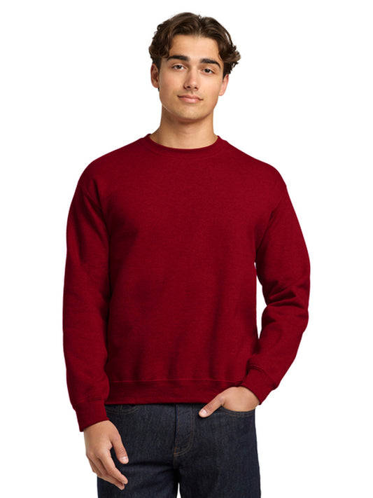 Men's Pocketless Crewneck Sweatshirt - 18000 - Antique Cherry Red