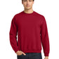 Men's Pocketless Crewneck Sweatshirt - 18000 - Cardinal Red