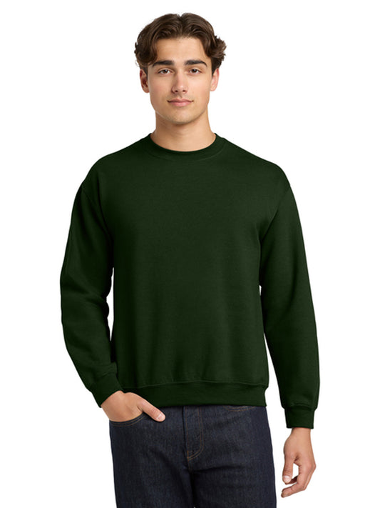 Men's Pocketless Crewneck Sweatshirt - 18000 - Forest Green