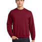 Men's Pocketless Crewneck Sweatshirt - 18000 - Garnet