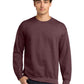 Men's Pocketless Crewneck Sweatshirt - 18000 - Heather Dark Maroon