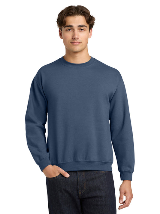 Men's Pocketless Crewneck Sweatshirt - 18000 - Indigo Blue