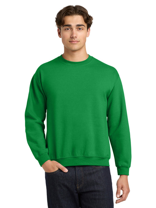 Men's Pocketless Crewneck Sweatshirt - 18000 - Irish Green