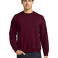 Men's Pocketless Crewneck Sweatshirt - 18000 - Maroon