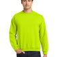 Men's Pocketless Crewneck Sweatshirt - 18000 - Safety Green