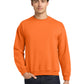 Men's Pocketless Crewneck Sweatshirt - 18000 - S. Orange