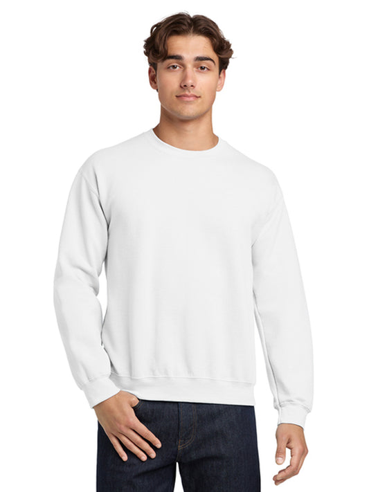 Men's Pocketless Crewneck Sweatshirt - 18000 - White