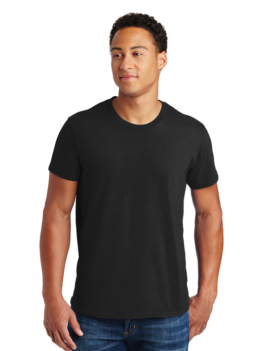 Men's Pocketless Cotton T-Shirt - 4980 - Black