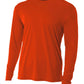 Men's Pocketless Cooling Performance Long Sleeve Tee - A4N3165 - Athletic Orange