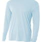 Men's Pocketless Cooling Performance Long Sleeve Tee - A4N3165 - Pastel Blue