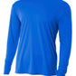 Men's Pocketless Cooling Performance Long Sleeve Tee - A4N3165 - Royal