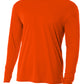 Men's Pocketless Cooling Performance Long Sleeve Tee - A4N3165 - Safety Orange