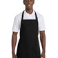 Unisex 2-Pocket Full-Length Apron - A500 - Black