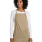 Women's Three-Pocket Full-Length Apron - A520 - Khaki