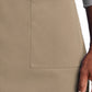Unisex 2-Pocket Full-Length Bib Apron - A600 - Khaki
