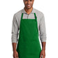 Unisex 2-Pocket Full-Length Bib Apron - A600 - Kelly Green
