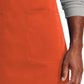 Unisex 2-Pocket Full-Length Bib Apron - A600 - Orange