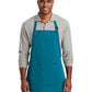 Unisex 2-Pocket Full-Length Bib Apron - A600 - Sapphire