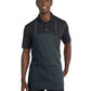 Unisex 2-Pocket Medium-Length Bib Apron - A601 - Navy