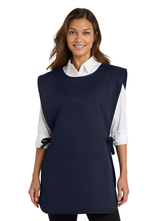 Unisex 3-Pocket Stain Release Apron - A705 - Navy
