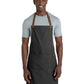 Unisex 2-Pocket Market Full-Length Bib Apron - A800 - Dark Midnight