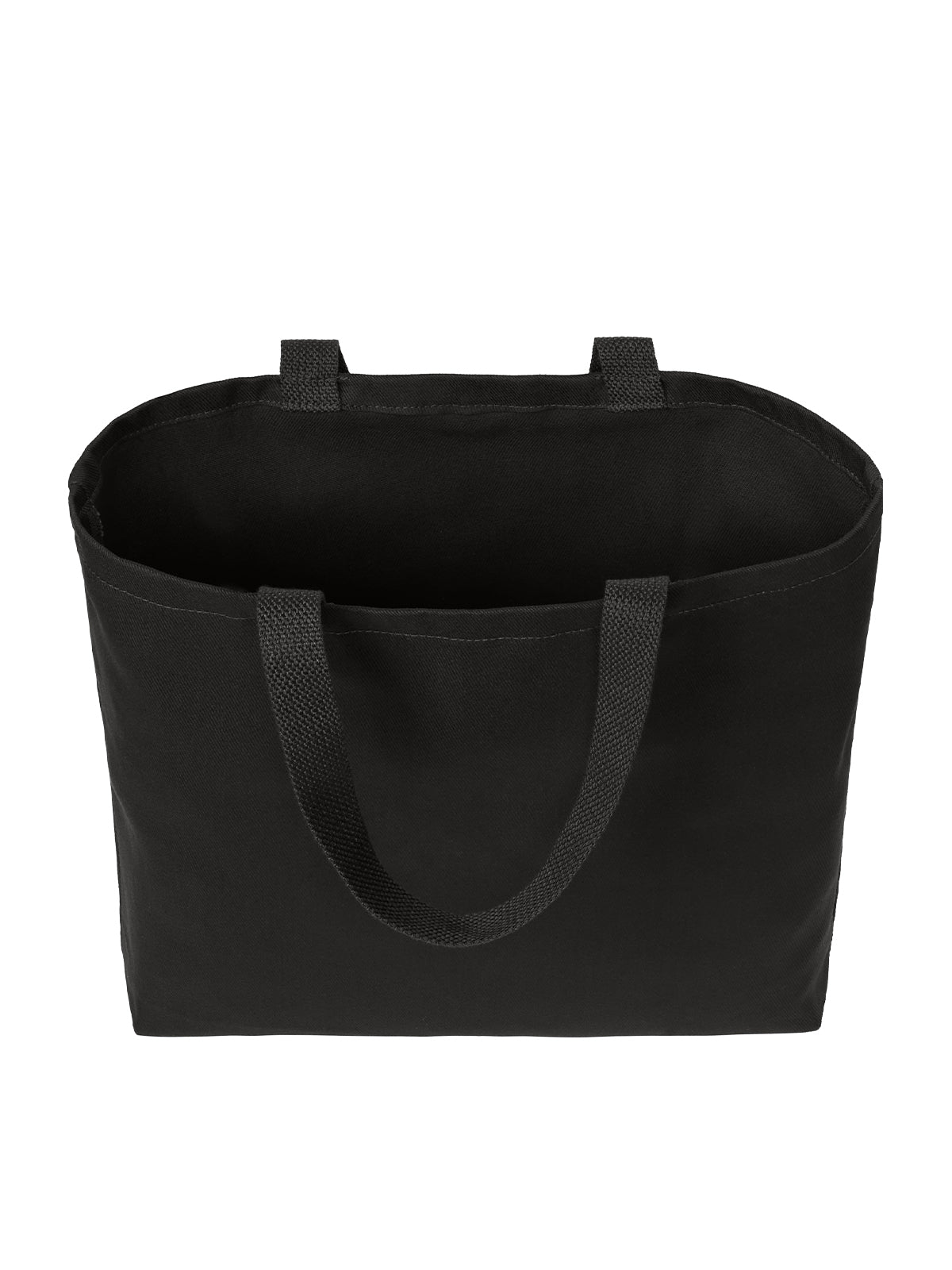Ideal Twill Convention Tote Bag - B050 - Black