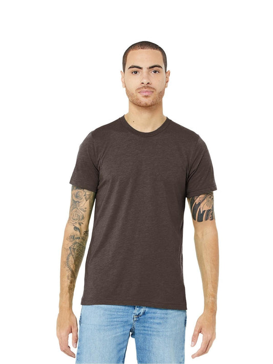Unisex Triblend Tee - BC3413 - Brown Triblend