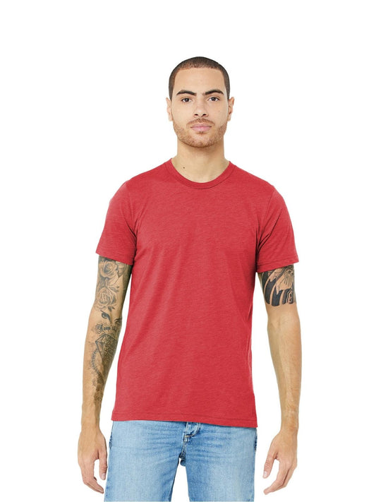 Unisex Triblend Tee - BC3413 - Red Triblend