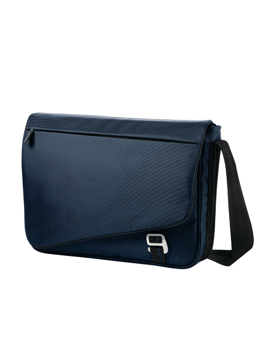 Transit Messenger Bag - BG302 - Dark Steel Blue/Black
