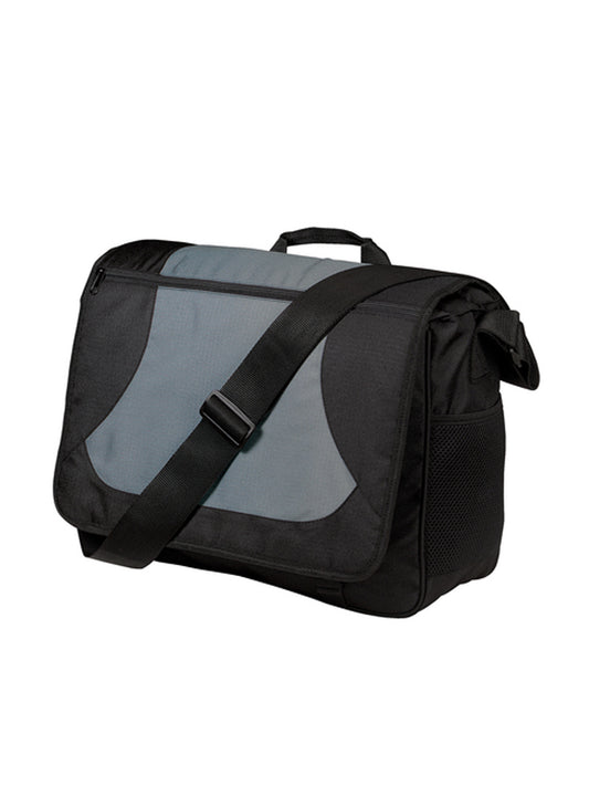 Midcity Messenger Bag - BG78 - Dark Grey/ Black