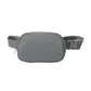 Unisex 2-Pocket Matte Hip Pack - BG936 - Storm Grey