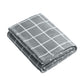 Ultra Plush Blanket - BP31 - Gusty Grey/ Marshmallow Check