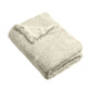 Unisex 1-Pocket Faux Fur Blanket - BP45 - Marshmallow
