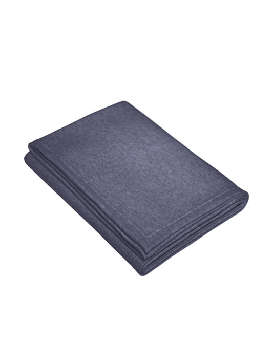Fleece Sweatshirt Blanket - BP78 - Heather Navy