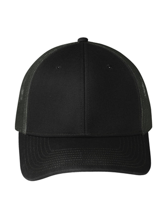 Unisex Snapback Cap - C112 - Black/ Grey Steel