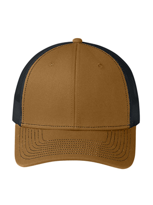 Unisex Snapback Cap - C112 - Duck Brown/ Black
