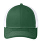 Unisex Snapback Cap - C112 - Forest Green/ White