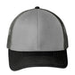 Unisex Snapback Cap - C112 - Gusty Grey/ Black/ Grey Steel