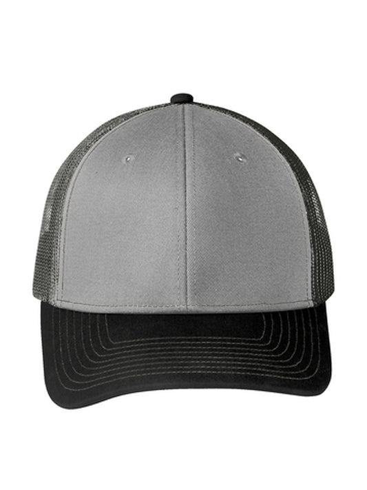 Unisex Snapback Cap - C112 - Gusty Grey/ Black/ Grey Steel